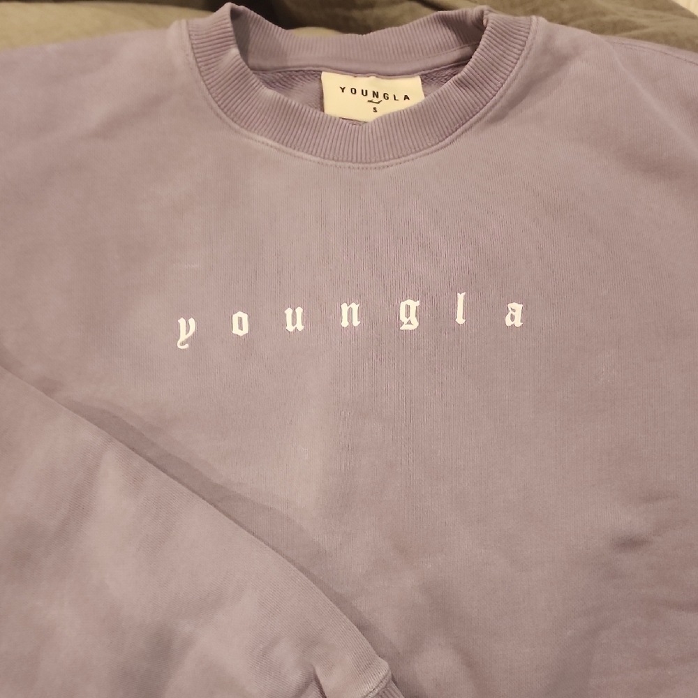 YoungLA Lavender Crewneck Sweater